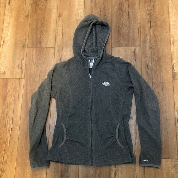 The North Face Jackets & Blazers - The North Face Women's TKA 100 Full-Zip Fleece Hoodie Gray